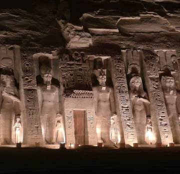 Over -day to Abu Simbel by Flight from Aswan  
